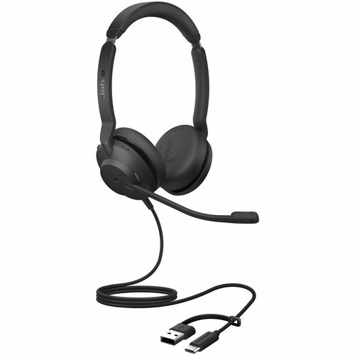 Jabra Evolve2 30 SE Headset - Microsoft Teams Certification - Stereo - USB Type C, USB Type A - Wired - 20 Hz to 20 kHz - 