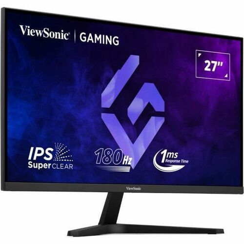 ViewSonic VX27G1-HD 27" Class Full HD LCD Monitor - 68.6 cm (27") Viewable - In-plane Switching (IPS) Technology - 1920 x 
