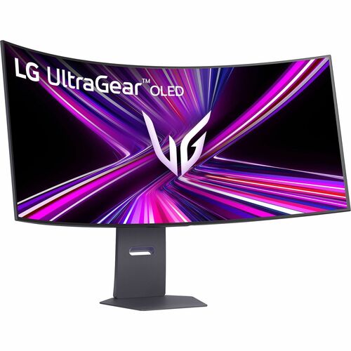 LG UltraGear 45GX950A-B 45" Class 5K2K WUHD Curved Screen Gaming OLED Monitor - 21:9 - Black - 44.5" Viewable - OLED - 512