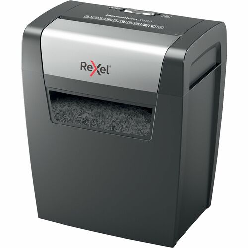 Kensington Rexel Momentum Shredder Cross X406 - Non-continuous Shredder - Cross Cut - 6 Per Pass - for shredding Paper - P
