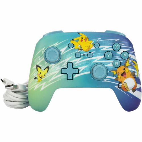 Enhanced Wired Controller for Nintendo Switch - Pikachu Evolution