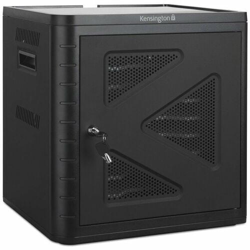 Kensington Charging Cabinet - For Storage, Enclosure - Fast Charging, Lockable, Adjustable Shelf, Locking Mechanism, Tampe