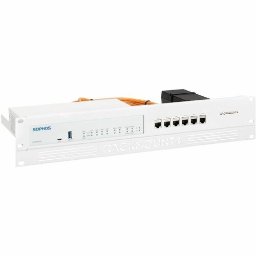Kit de Mont Rack RACKMOUNT.IT SORACK 1.3U Montable en rack pour Équipement de Réseau Rail Depth - Blanc de Signalisation