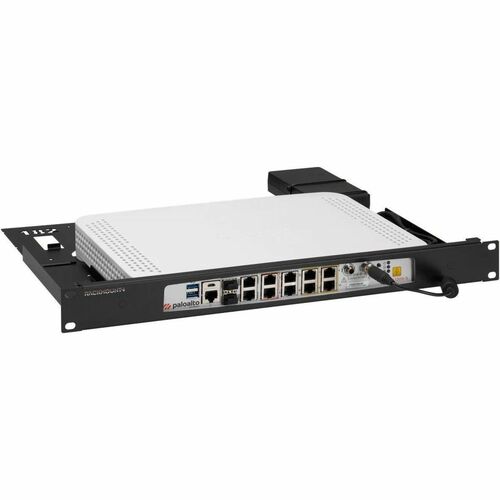 Kit de Mont Rack RACKMOUNT.IT PA-Rack 1U pour Firewall Profondeur de Rail - Jet Noir