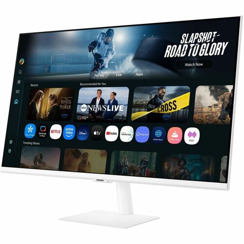 Moniteur LED intelligent Samsung S32FM703UU 32"" Classe 4K UHD - 16:9 - Blanc - 81,3 cm (32"") Viewable - LED Rétroéclaira
