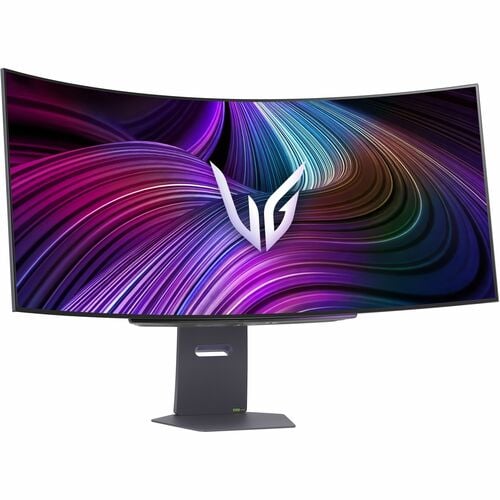 LG UltraGear 45GX90SA-B 45 Zoll Class UW-QHD Gekrümmter Bildschirm Gaming-OLED-Monitor - 21:9 Format - Schwarz - 113 cm (4
