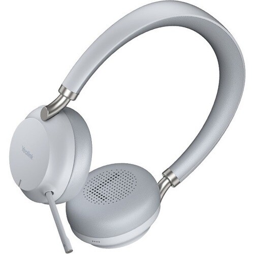 Yealink BH72 Wireless Over-the-head Stereo Headset - Light Grey - Binaural - Ear-cup - 3000 cm - Bluetooth - 20 Hz to 20 k