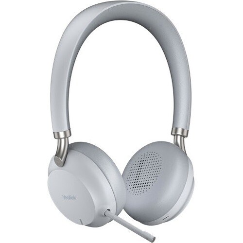 Yealink BH72 Lite Wireless Over-the-head Stereo Headset - Light Grey - Binaural - Ear-cup - 3000 cm - Bluetooth - 20 Hz to