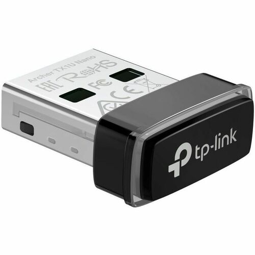 TP-Link Archer TX1U Nano Singleband Wi-Fi Adapter für Router - IEEE 802.11 a/b/g/n/ac/ax - USB 2.0 - 287 Mbit/s - 2,40 GHz