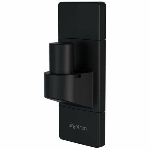 Ergotron Mounting Base for Wall Mount, Wall Track, Mounting Arm - Black - Vertical - 10 kg Load Capacity - Aluminium
