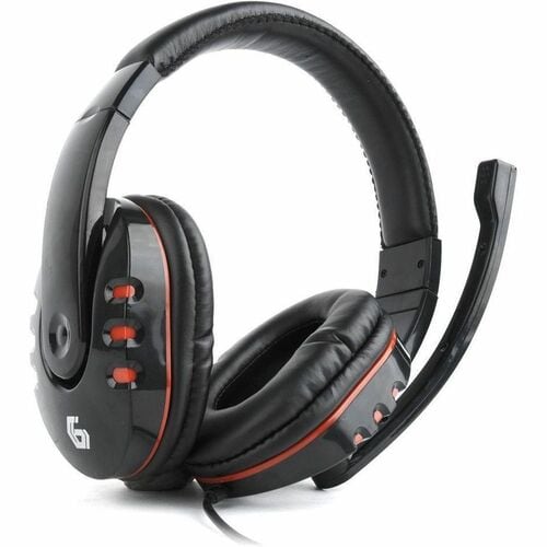 Cuffie da gaming Gembird GHS-402 Cavo Over-the-head Stereo - Nero lucido - Binaural - Circumaurale - 32 Ohm - 20 Hz a 20 k