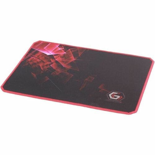 Mouse pad da gaming Gembird - Grande - 400 mm x 450 mm - Nero - Gomma naturale, Schiuma - Anti-scivolo, Anti-strappo - Mouse