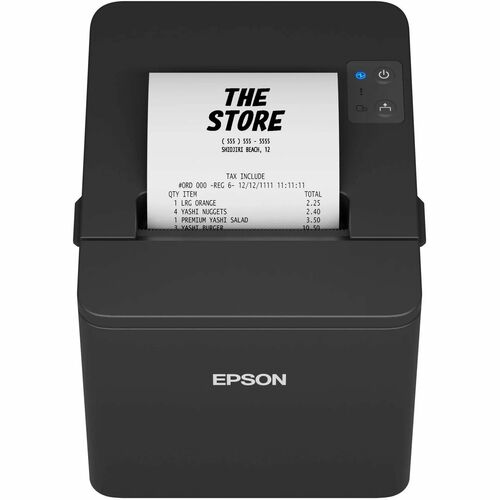 Epson TMT20IV(102) POS System, Retail, Hospitality, Store, Grocery Store Direct Thermal Printer - Monochrome - Receipt Pri