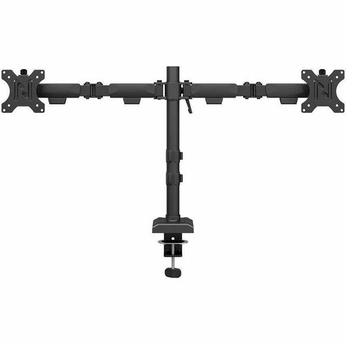 Neomounts NERO Mounting Arm for Monitor - Black - Height Adjustable - 2 Display(s) Supported - 25.4 cm to 81.3 cm (32") Sc
