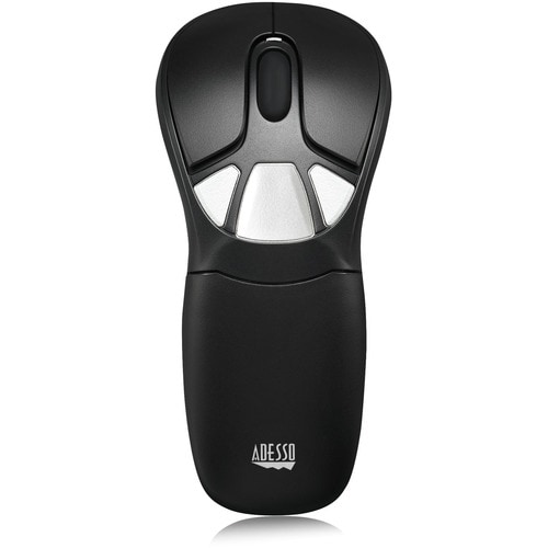 Adesso iMouse P30 Travel Mouse/Presentation Pointer - Radio Frequency - USB - 9 Button(s) - Wireless - 30.48 m - 2.40 GHz 