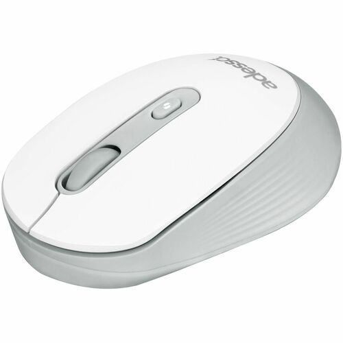 Adesso iMouse A30W Mouse - Radio Frequency - USB Type A - Optical - 4 Button(s) - White - Wireless - 9.14 m - 2.40 GHz - 1