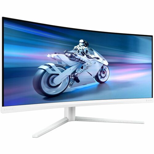 Evnia 34M2C5501A 34" Class UW-QHD Curved Screen LCD Monitor - 21:9 - 86.4 cm (34") Viewable - Fast Vertical Alignment (VA)