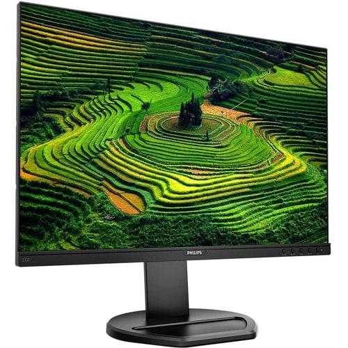 Philips 230B8QJEB 23" Class WUXGA LCD Monitor - 16:10 - Textured Black - 57.2 cm (22.5") Viewable - In-plane Switching (IP