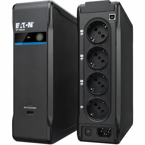 Eaton Ellipse 3P900UD Standby UPS - 900 VA/540 W - Rack/Wall Mountable - 230 V AC Input - 220 V AC Output - 1 x USB Type A