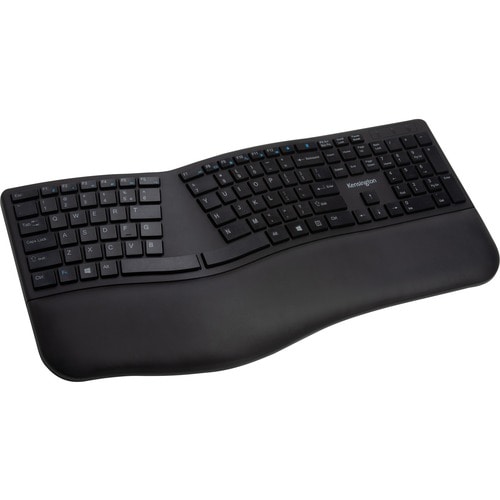Kensington Teclado Pro Fit inalámbrico con descansamuñecas, Bluetooth / 2.4 GHz
