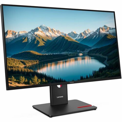 Lenovo ThinkVision T27Q-40 27" Class WQHD LED Monitor - 16:9 - Eclipse Black - 68.6 cm (27") Viewable - In-plane Switching
