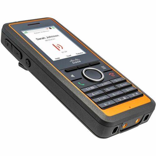 Cisco 6825 Telefone IP - DECT, Bluetooth - Montagem em parede, Tabletop - 2 x Total Line - VoIP - 5,1 cm (2") LCD TFT