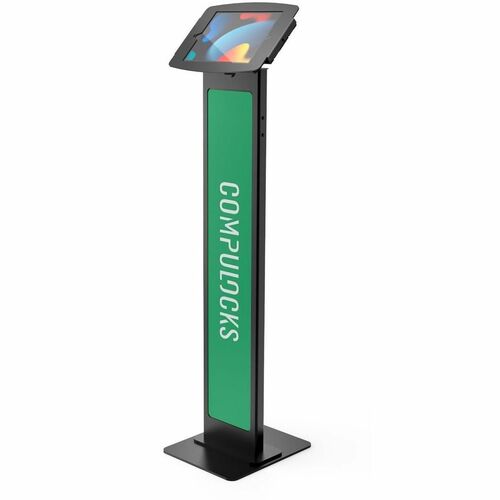 Compulocks Space BrandMe Suporte para tablet PC - Até 25,9 cm (10,2") Suporte de ecrã - Piso - Alumínio - Preto