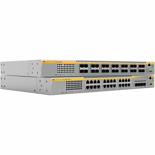 Allied Telesis x540L x540L-28XTm 24 Portas Gerenciável Comutador Ethernet - Gigabit Ethernet, Ethernet de 10 Gigabit, Ethe
