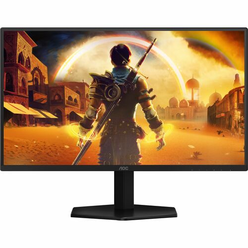 AOC AGON 25G42E 25" Class Full HD Monitor LED para jogos - 16:9 - Preto, Vermelho - 62,2 cm (24,5") Viewable - Fast IPS - 