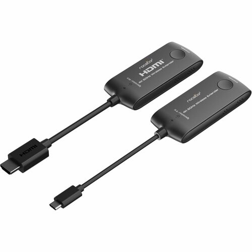 Rocstor TrueReach Video Extender Transmitter/Receiver - 65.62 ft Range - 3 x USB - 1 x HDMI Out - 1080p, 720p - 4K - 4096 