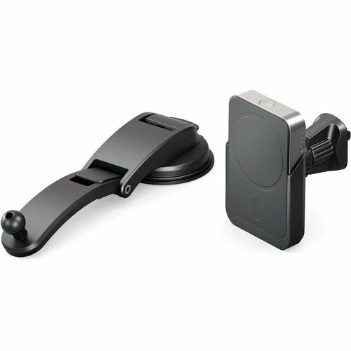 Alogic Matrix+ Induction Charger - Black - For Qi-enabled Device - 12 V Input - Supports 1 Batteries - Battery Size: Propr
