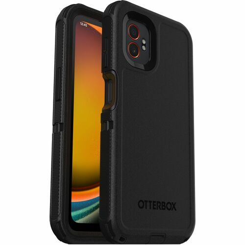 Coque OtterBox Defender Durci - pour Samsung Galaxy XCover7 Pro Smartphone - Noir - 1 - Résistant à l'usure, Résistant aux
