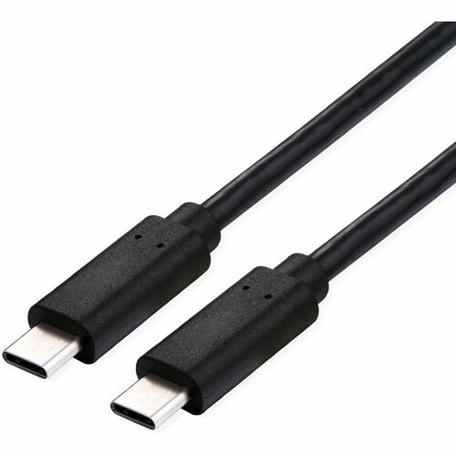 ROLINE USB4 Gen2x2 Kabel, C–C, ST/ST, 20Gbit/s, 100W, schwarz, 2 m