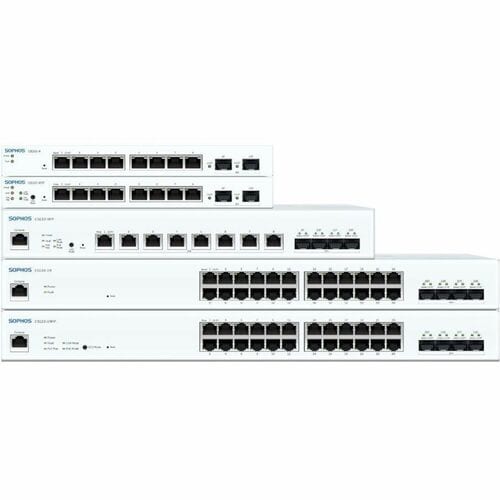 Sophos 100 CS101-8 8 Portas Gerenciável Comutador Ethernet - Gigabit Ethernet - 10/100/1000Base-T, 1000Base-X - 2 Camada s