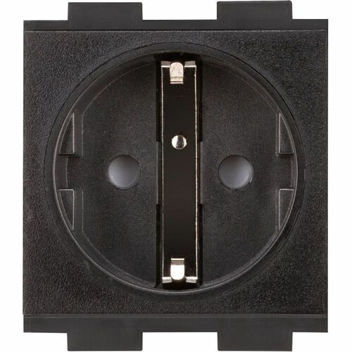 Crestron FT2A-PWR-EU-1-BASIC Tomada de energia - 1 x Power Receptacles - 230 V AC / 10 A Montagem embutida, Tabletop - Pre