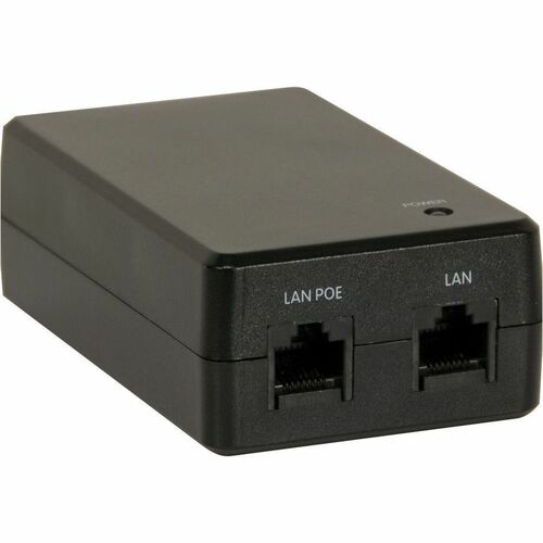 Crestron PWE-4803RU Injector PoE - 120 V AC, 230 V AC Input - 48 V CC, 350 mA Output - Preto