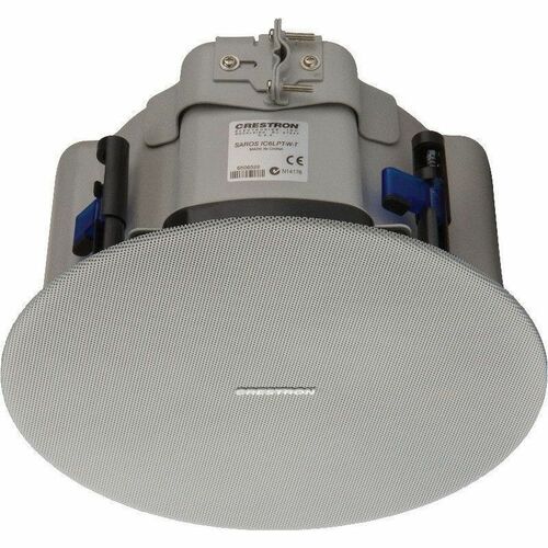 Crestron Saros IC6ULPT-W-T-EACH+ 2 vias Montagem embutida, Montável no teto Coluna - 35 W RMS - 101,60 mm Polipropileno Wo