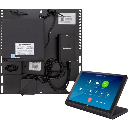 Crestron UC-C100-Z Kit integrador de sistema de videoconferência - Plástico, Metal - Preto