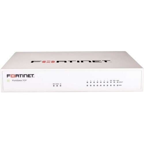 Fortinet FortiGate FG-70F Network Security/Firewall Appliance - Intrusion Prevention - 9 Port - 10/100/1000Base-T - Gigabi
