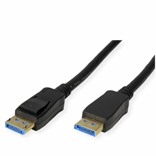 Roline 2 m DisplayPort AV-Kabel - 1 Stück - Cable for Ultrabook, Notebook, PC, Monitor, Projektor, Grafikkarte, Computer, 