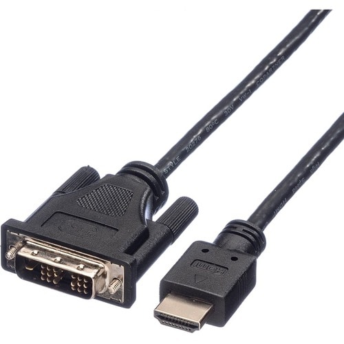 Roline 1,50 m DVI-D/HDMI Videokabel - 1 - Cable for Videogerät, Ultrabook, Notebook, PC, Monitor, TV, Projektor, Blu-ray-P
