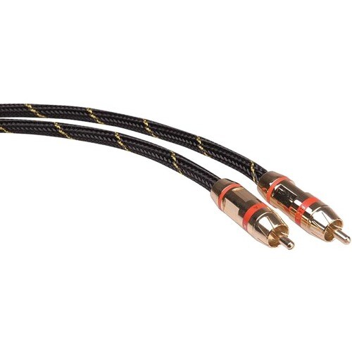 Roline 5 m RCA Audiokabel - 5 - Cable for Audiogerät - Erster Anschluss: RCA Audio - Stecker - Zweiter Anschluss: RCA Audi