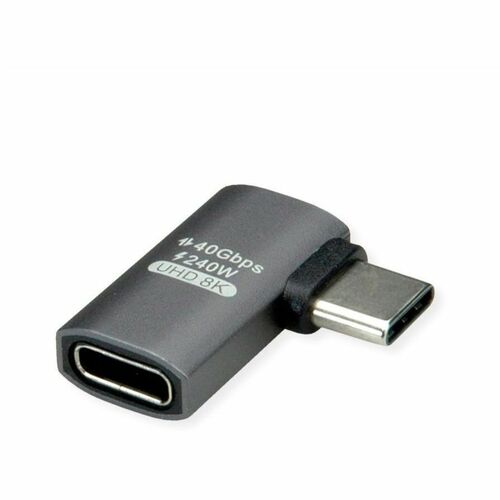 Roline Datentransferadapter - 7680 x 4320 Supported - Silber