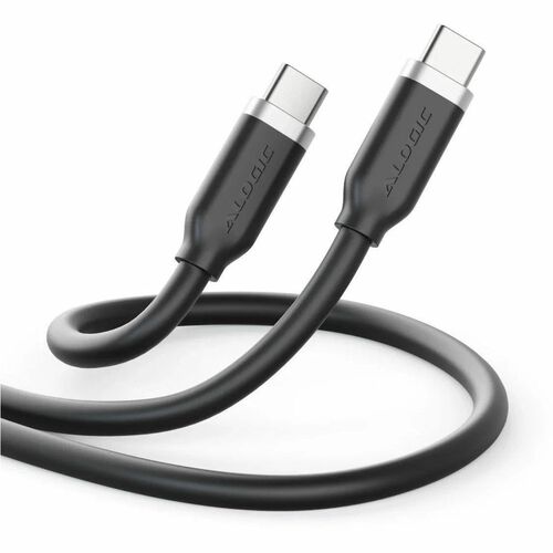 Alogic Elements 1 m USB-C Data Transfer Cable - 1 - Cable for iPhone, Gaming Notebook - First End: 1 x USB 2.0 Type C - Ma