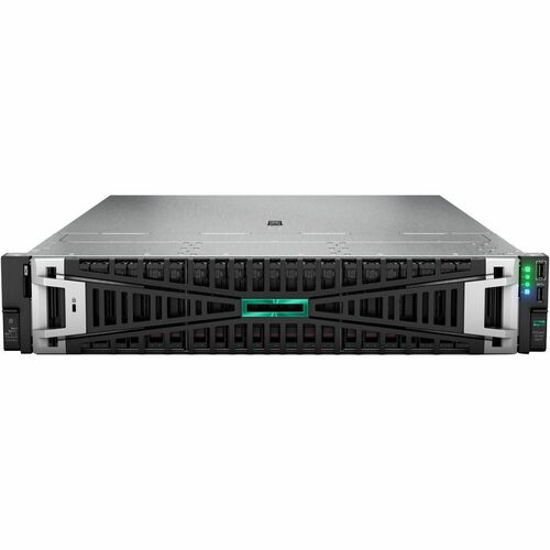 HPE ProLiant DL345 G11 2U Rack Server - 1 x AMD EPYC 9115 2.60 GHz - 64 GB RAM - 1.88 TB SSD - (2 x 960GB) SSD Configurati
