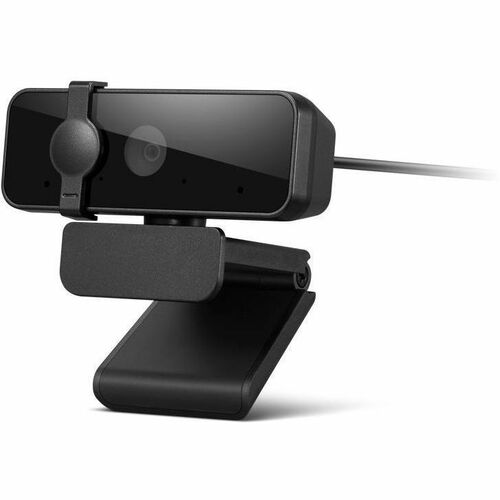Lenovo Essential Webcam - 30 fps - Black - USB 2.0 Type A - Full HD - 1920 x 1080 Video - 85° Angle - Tripod Mount - Micro