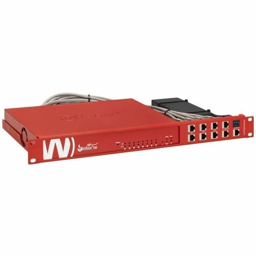 RACKMOUNT.IT WatchGuard RM-WG-T7I - For Firewall - 1U Rack Height - Rack-mountable - Red