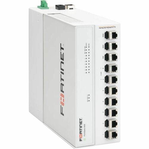 RACKMOUNT.IT FortiDIN Din Rail Mount for Network Security & Firewall Device - Signal White - Rugged