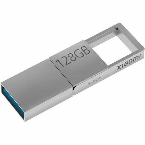 Xiaomi XMUP22YM 128 GB USB 3.2 (Gen 1) Type A, USB 3.2 (Gen 1) Type C Flash Drive - Silver - 150 MB/s Read Speed - 1