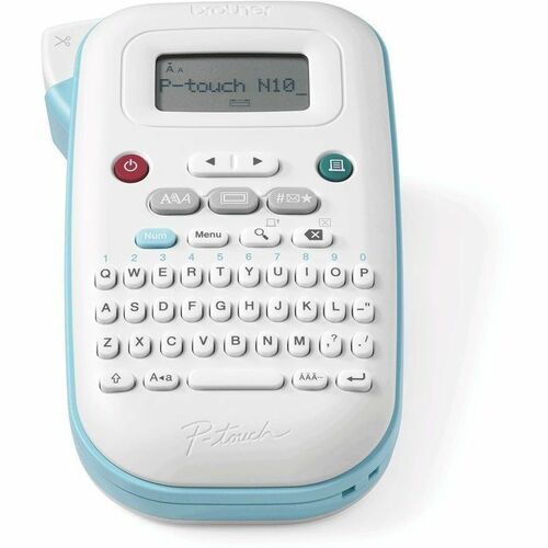 Brother P-touch PT-N10 Electronic Label Maker - Thermal Transfer - 9 mm/s Mono - 3 Fonts - 3 Font Size - 6 Text Style - 18